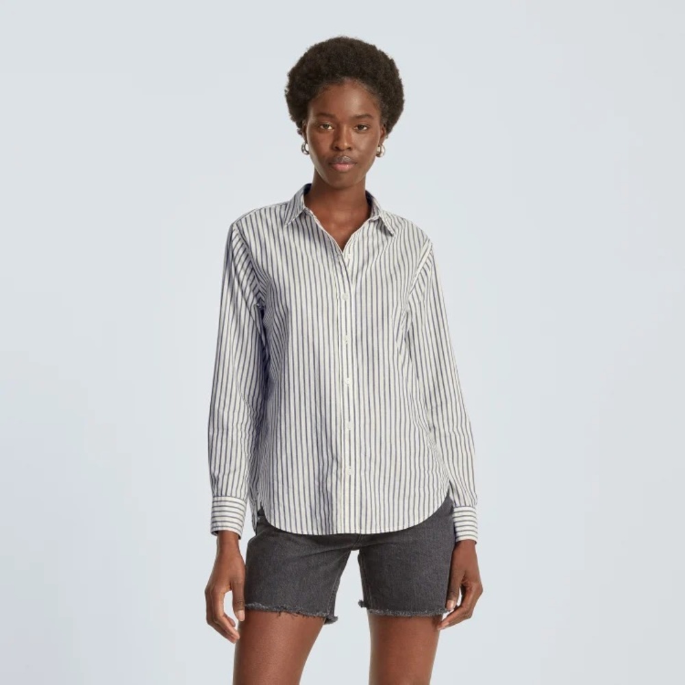 Everlane The Silky Cotton Relaxed Shirt
